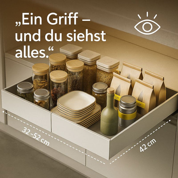 Praktischer Ausziehschubladen-Organizer