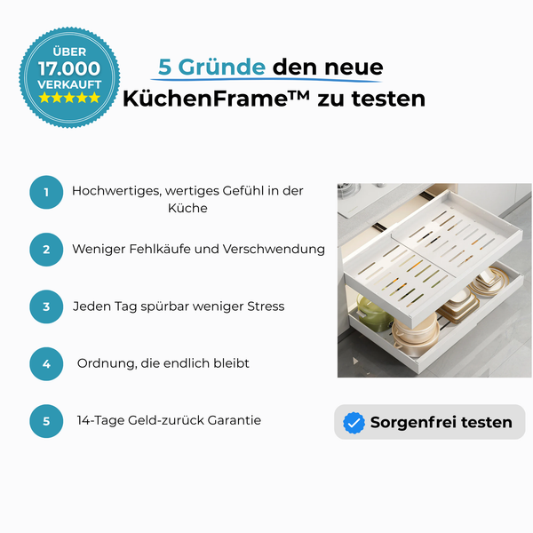 Praktischer Ausziehschubladen-Organizer