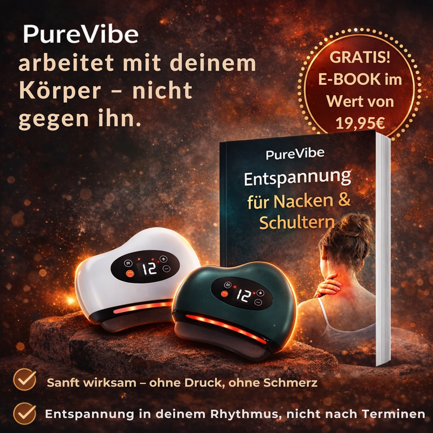 PureVibe – Fühlbare Erholung, Moment für Moment