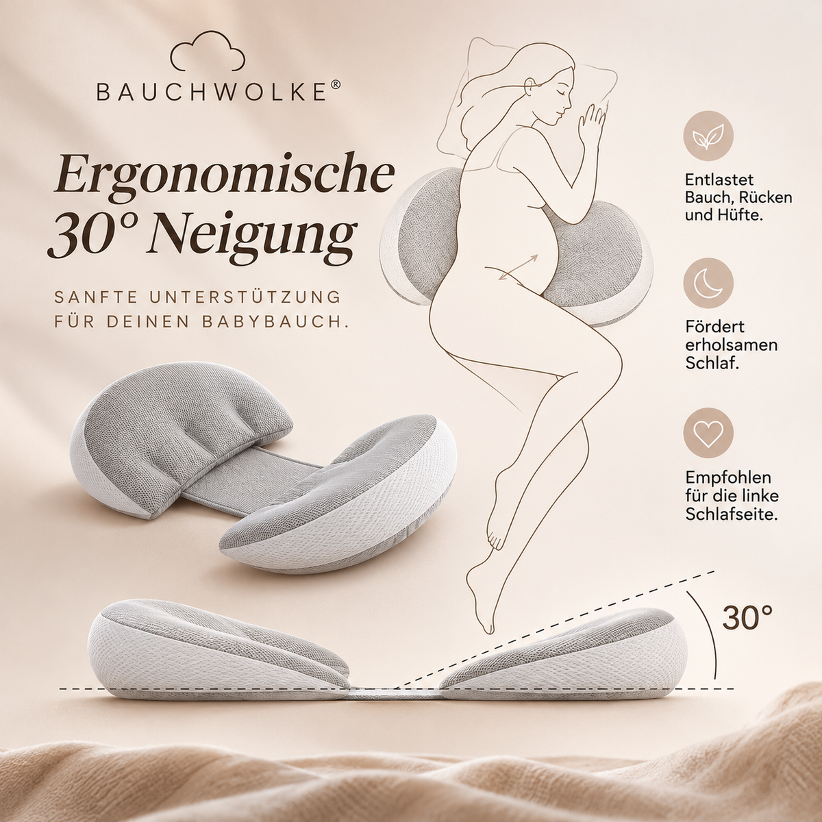 Bauchwolke™ - wie auf einer Wolke liegen