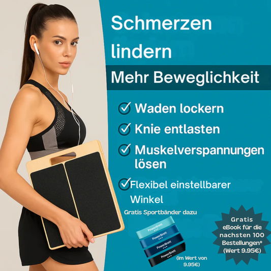 PowerBrett - Stabilität beginnt in den Füßen