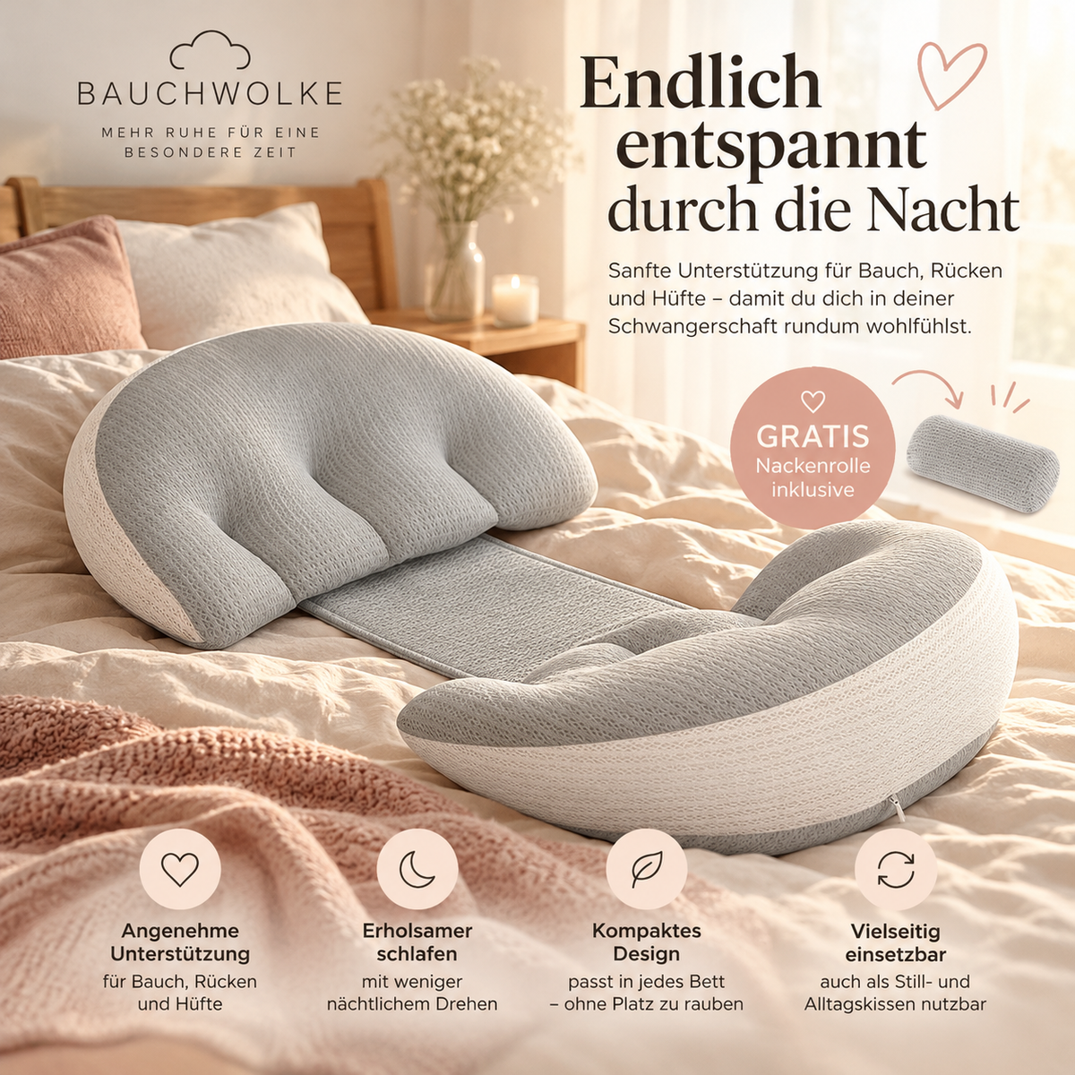 Bauchwolke™ - wie auf einer Wolke liegen